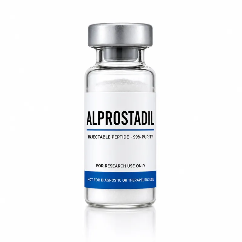 Vial de Alprostadil, insumo de referencia para investigación