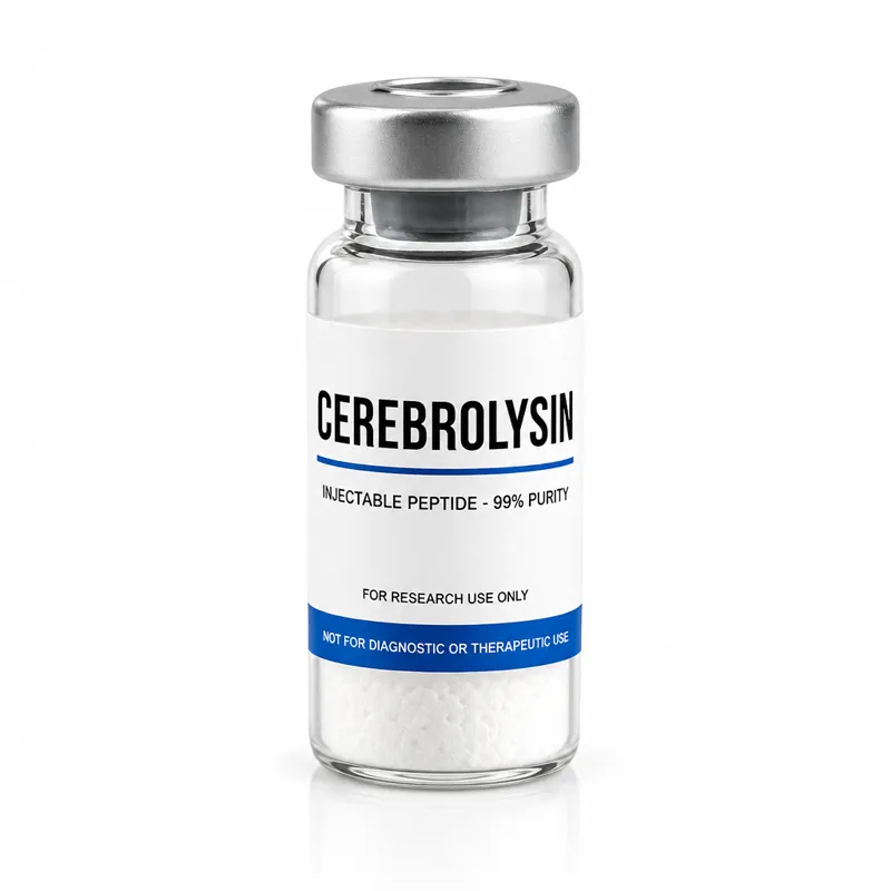 Vial de Cerebrolysin, insumo de referencia para investigación
