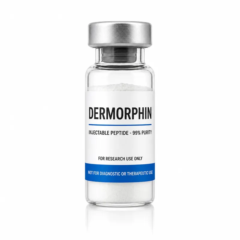 Vial de Dermorphin, insumo de referencia para investigación