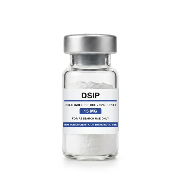 Vial de DSIP, insumo de referencia para investigación