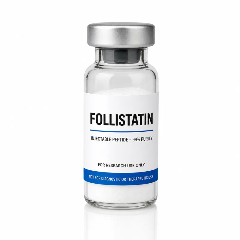 Vial de Follistatin, insumo de referencia para investigación