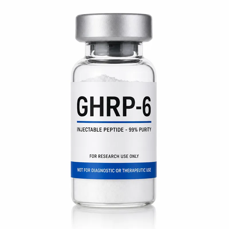 Vial de GHRP-6 Acetate, insumo de referencia para investigación