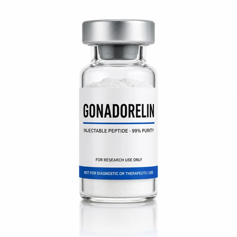 Vial de Gonadorelin Acetate, insumo de referencia para investigación