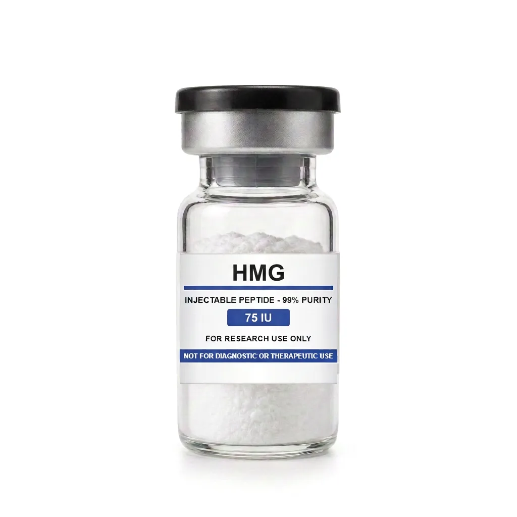 Vial de HMG, insumo de referencia para investigación