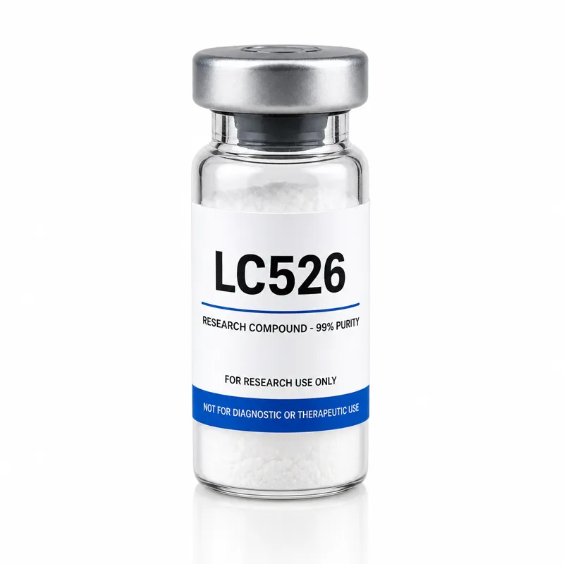 Vial de LC526, insumo de referencia para investigación