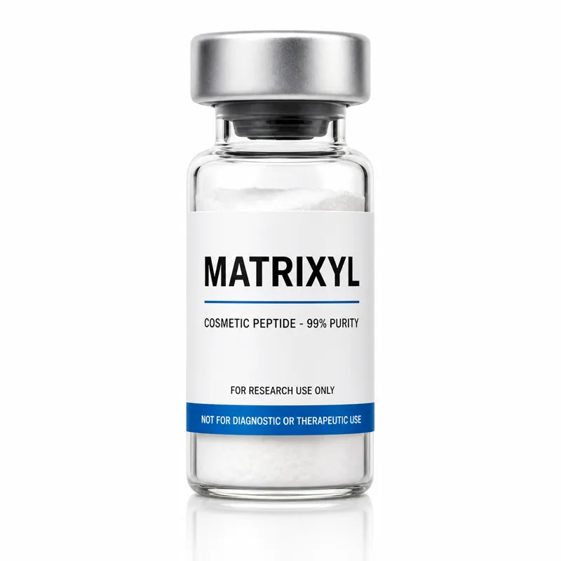 Vial de Matrixyl, insumo de referencia para investigación