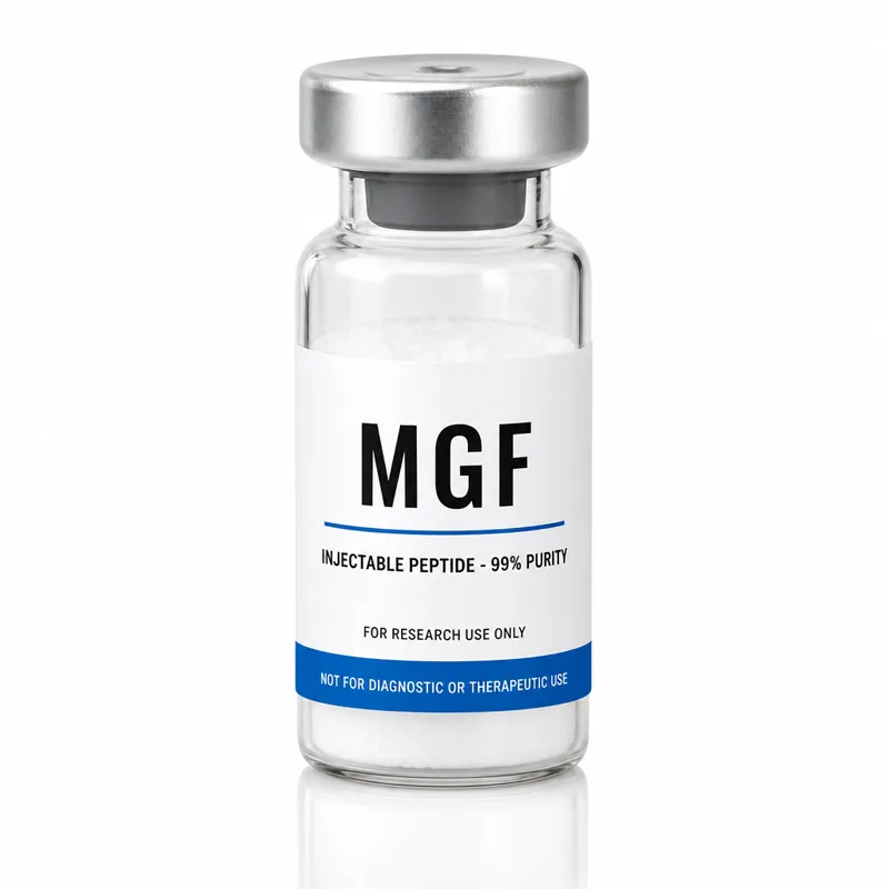 Vial de MGF, insumo de referencia para investigación