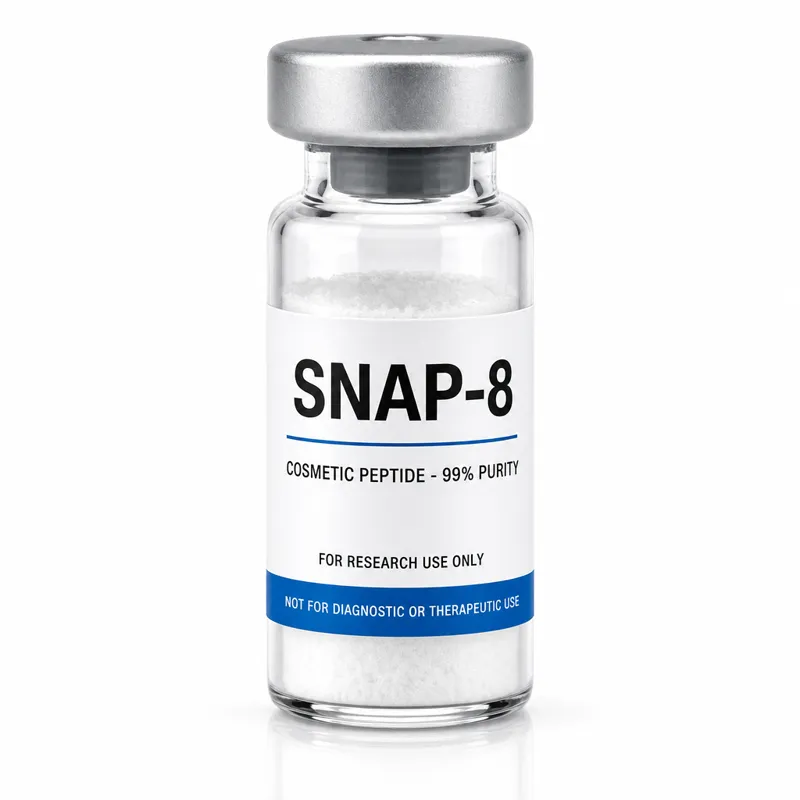 Vial de Snap-8, insumo de referencia para investigación