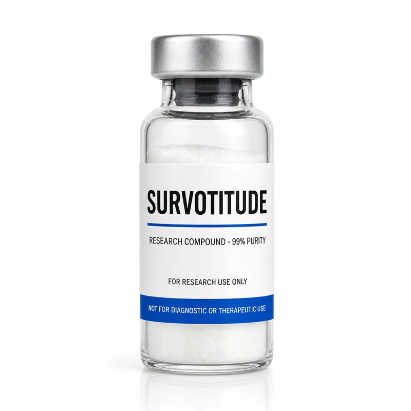 Vial de Survotitude, insumo de referencia para investigación