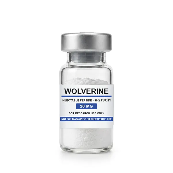 Vial de WOLVERINE, insumo de referencia para investigación